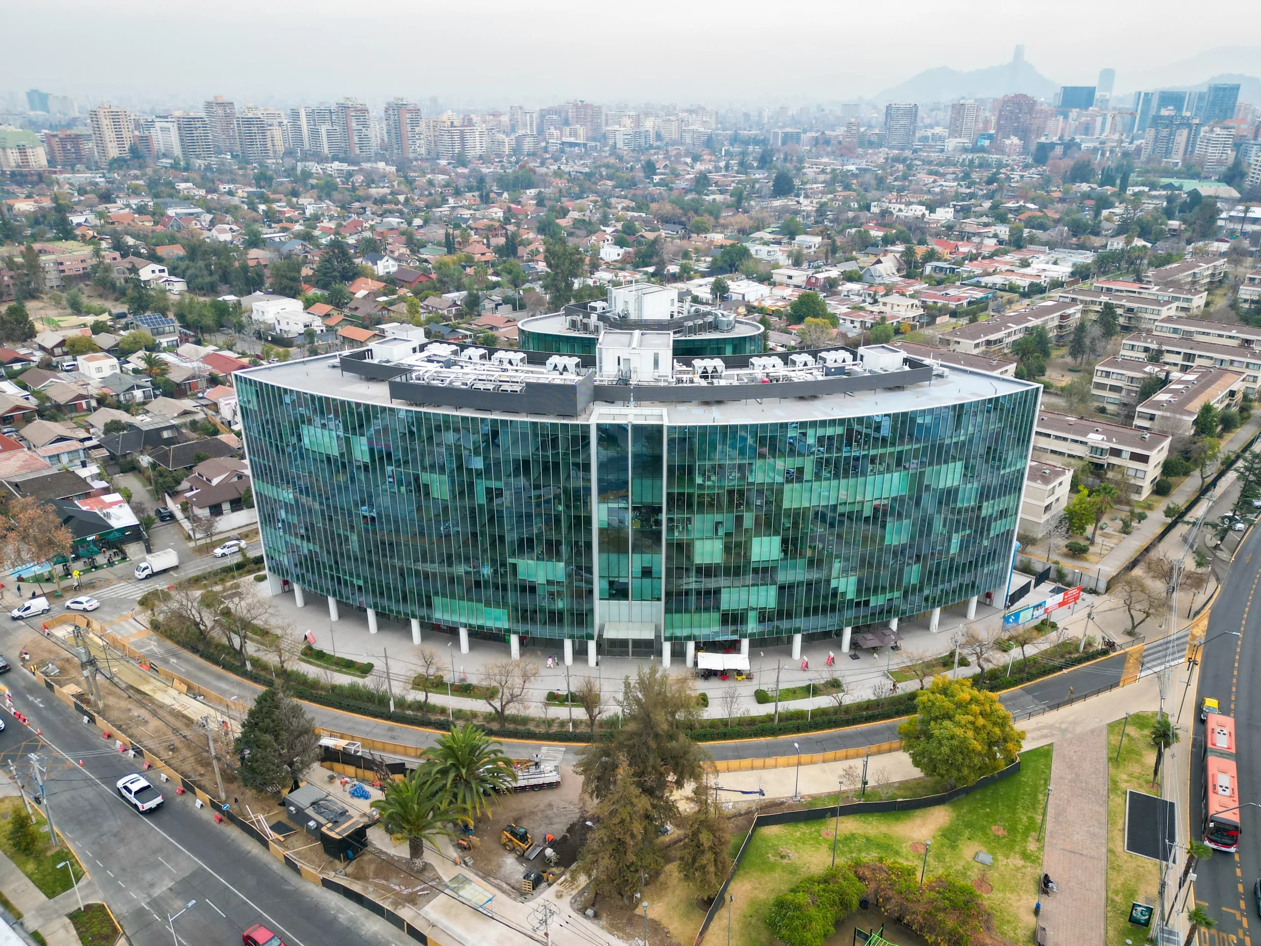 Vista aérea del edificio de CÁDIZ Legal